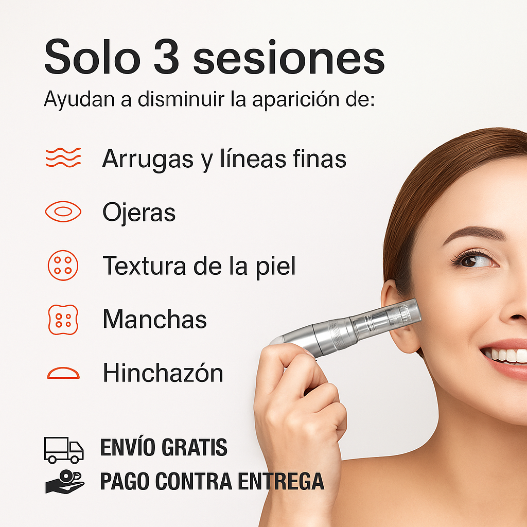 DERMAPEN+ CARGADOR+2 CARTUCHOS DE 12 AGUJAS